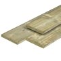 Grenen plank geïmpregneerd 1,5x14 cm